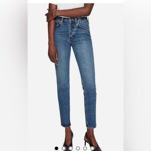 BNWT Anine Bing Sonya Jeans Mid-Indigo - 27